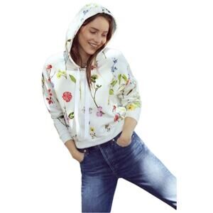 Parker Regina Floral Sweatshirt Size Large